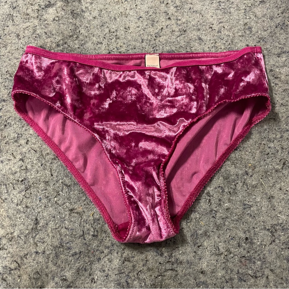 VS velvet panties